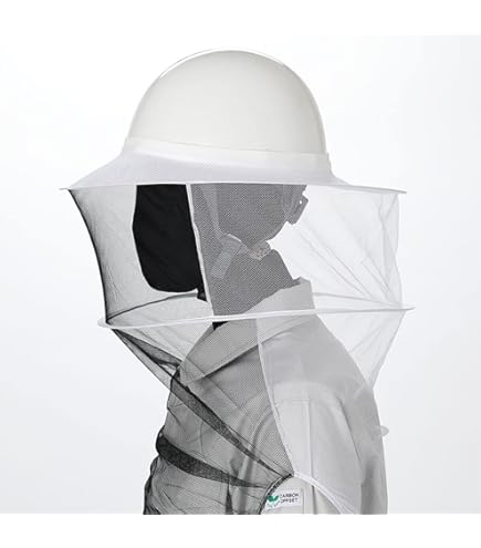 Amazon | ミドリ安全 【針が届かない3Dネット／蜂防護インナー】 ハチ